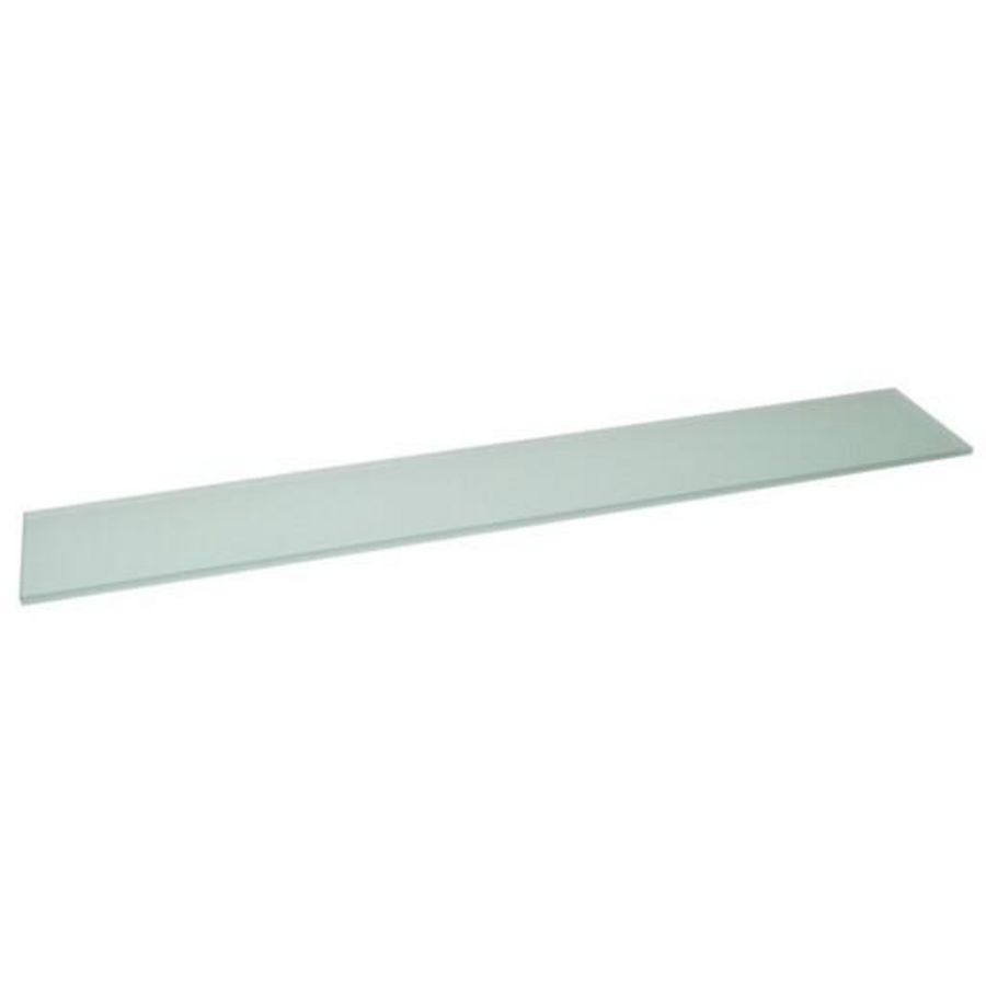 Glasplaat voor planchet kristalglas gesatineerd 600mm S0511