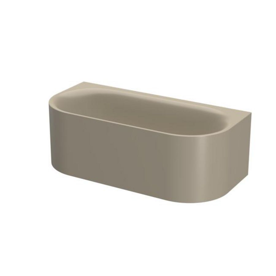 Bad BetteLux Oval I Silhouette 1700×800mm Cashmere