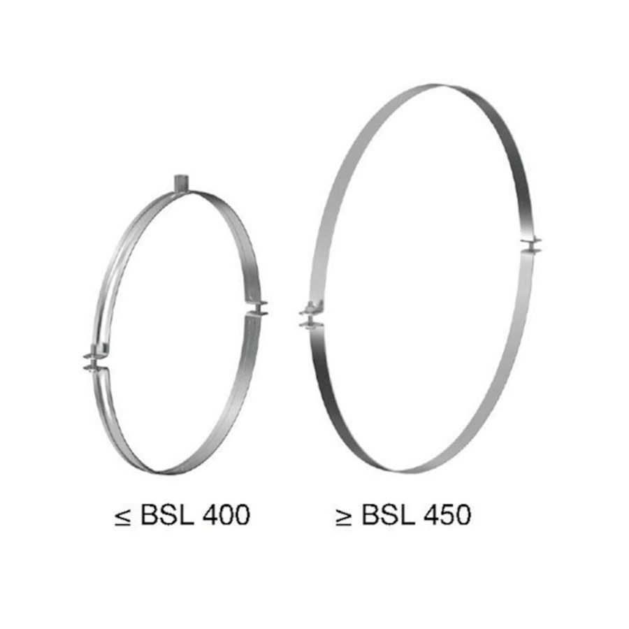 Bevestigingsbeugel tbv luchtkanaal Flamcofix BSL M8/10 Ø150mm VVE=25