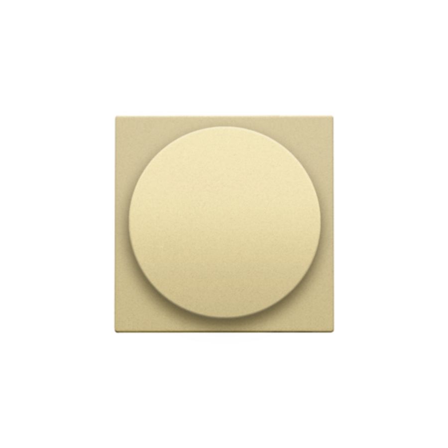 Afwerkingsset draaiknopdimmer/extensie incl. draaiknop gold