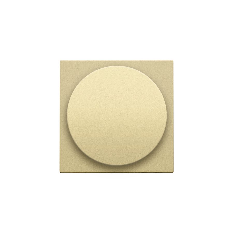 Afwerkingsset draaiknopdimmer/extensie incl. draaiknop gold