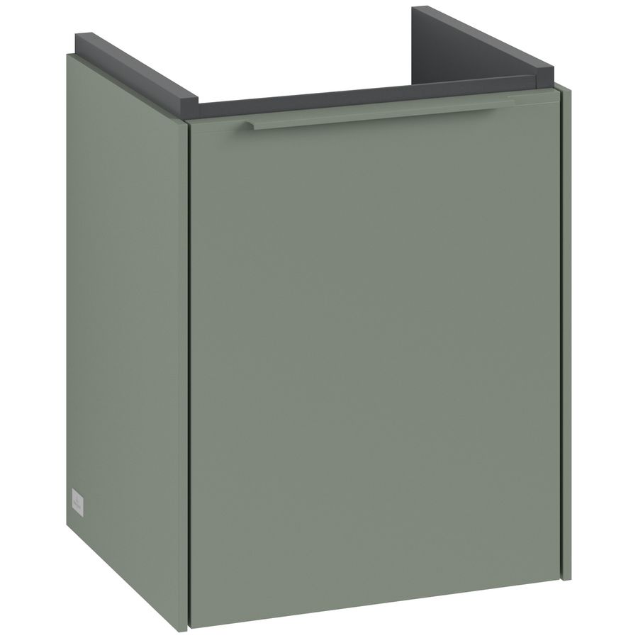 Wastafelonderkastkast SUBWAY 3.0 351x429x309mm Soft Green C58402AF greep monochroom
