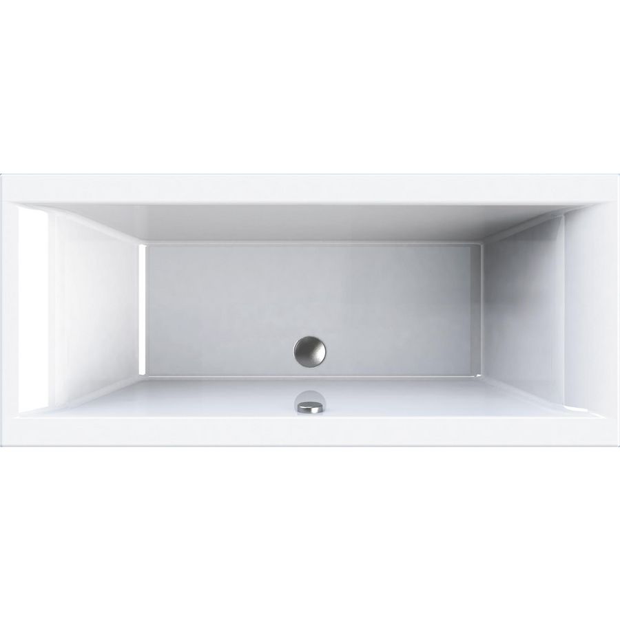 Ligbad Berceto Duo 170x75cm wit excl. poten