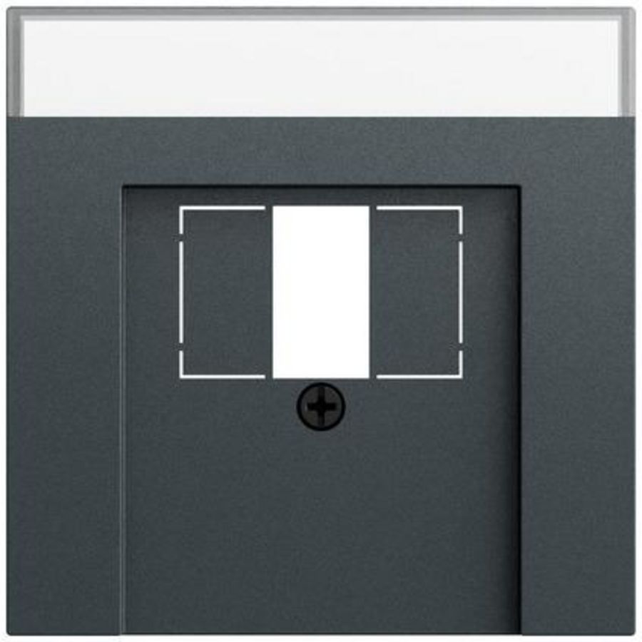 Afdekking TK TAE USB System 70 antracit(gel.)