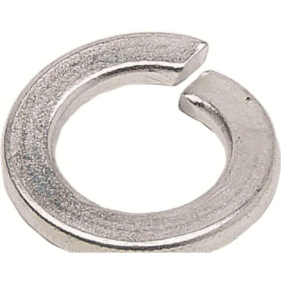 Set a 10st. Veerring 10mm galvaniseerd