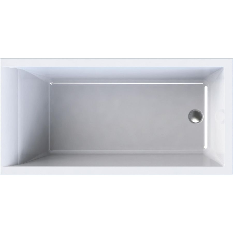 Ligbad Berceto 140x70cm wit excl. poten