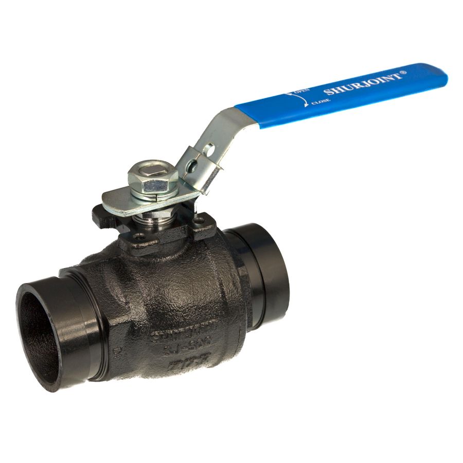 Kogelkraan Shurjoint SJ500L MM 88,9mm zwart