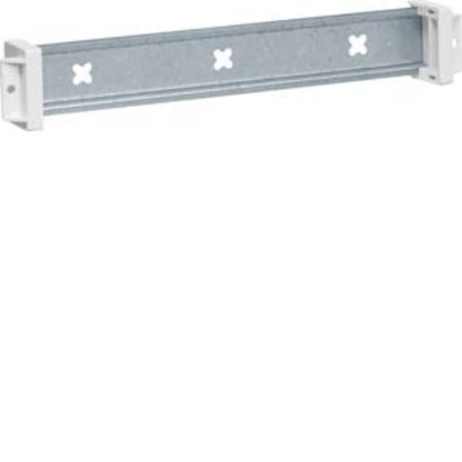 DIN-rail verdiept Veldverdeler set 1 veld 250mm geisoleerd