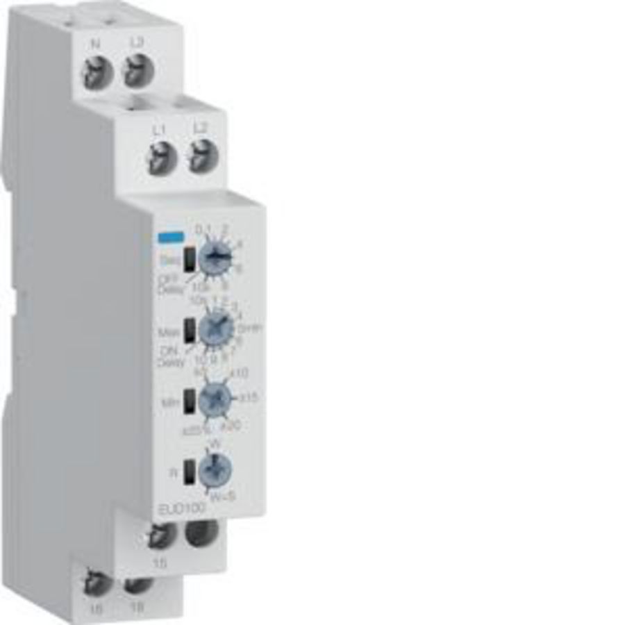 Controlerelais spanning-/fasebew. instelb. 1P+N/3PN 1W