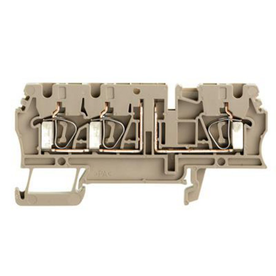 Scheidingsklem terminal d.beige 2.5mm 8728450000 VVE=100