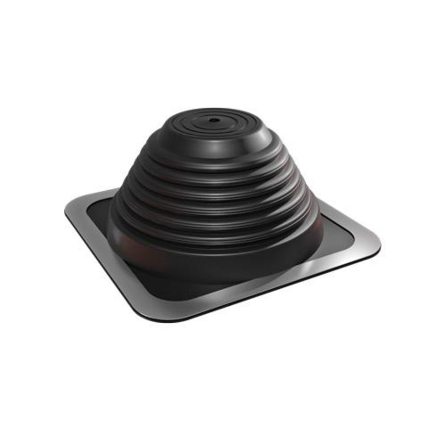 EPDM doorvoermanchet 0-45° Ø6-102mm zwart (203x203mm)