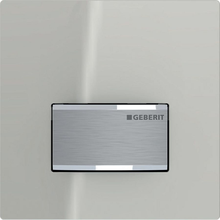 urinoirsturing, pneumatische, type 50 zandgrijs/kunststof