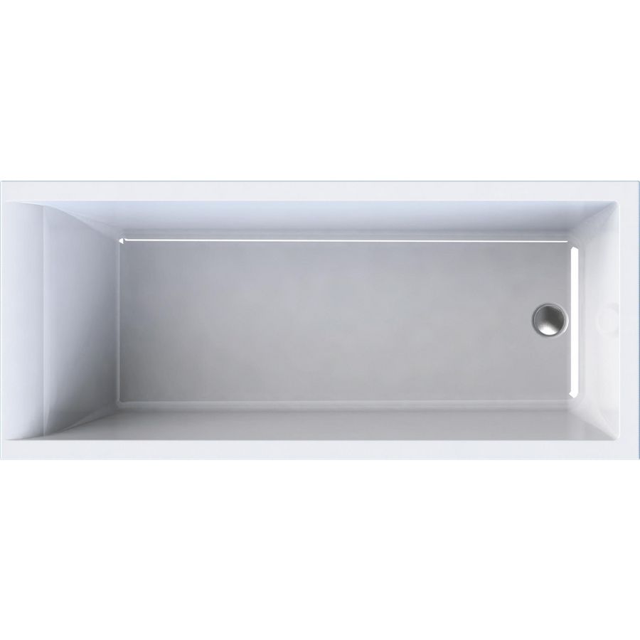 Ligbad Berceto 160x70cm wit excl. poten