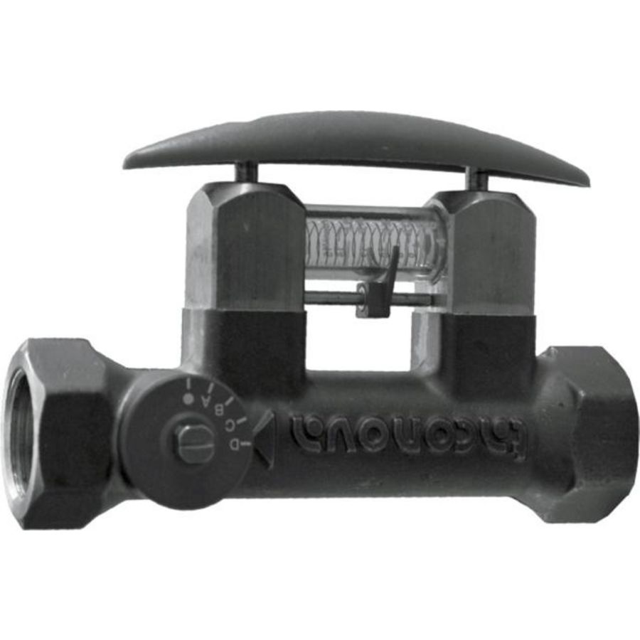 Inregelventiel 2-12l/min. (tot 8 collectoren)