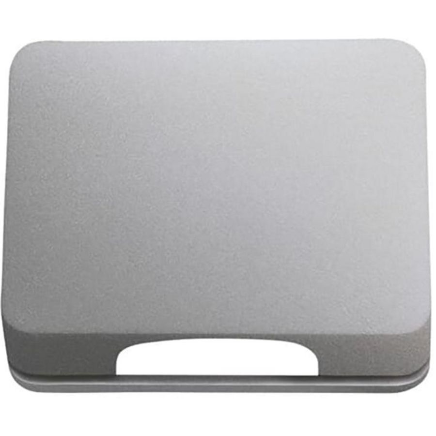 Centraalplaat klapdeksel v 50 x 50 telecom a-titanium