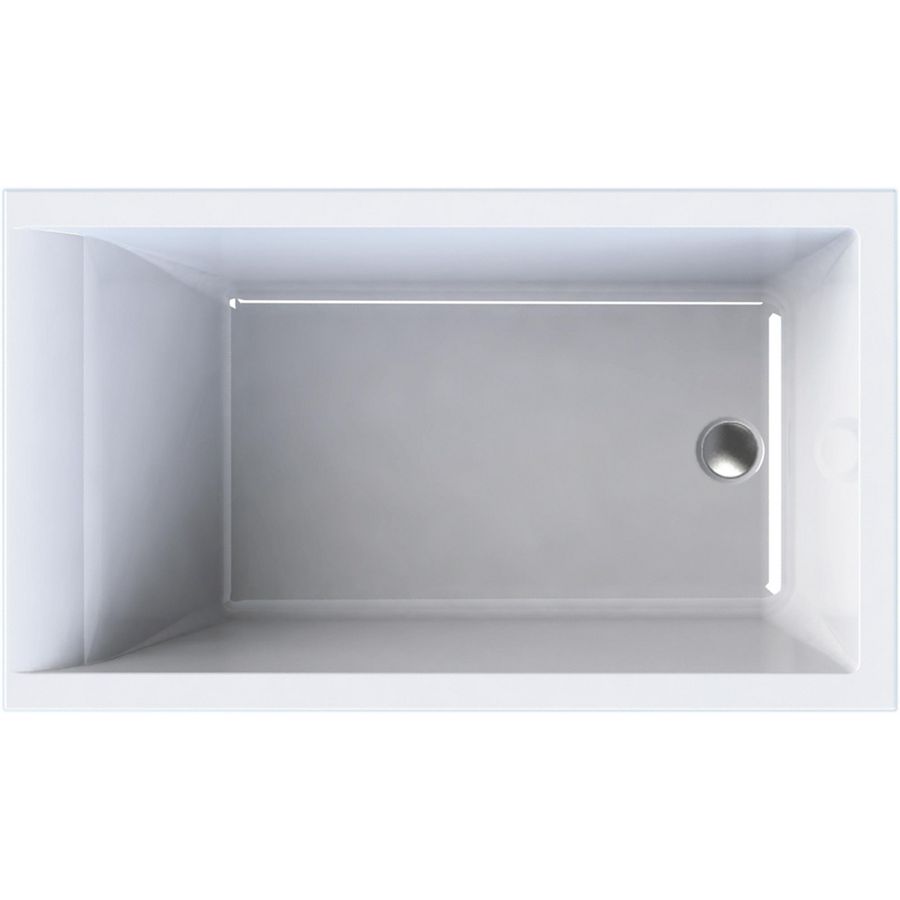 Ligbad Berceto 120x70cm wit excl. poten