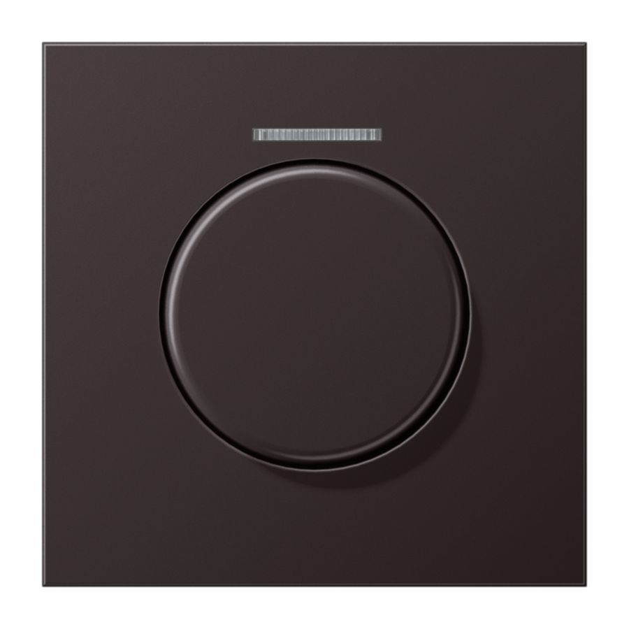 Afdekking KNX draaidimmer LS-Dark KO5