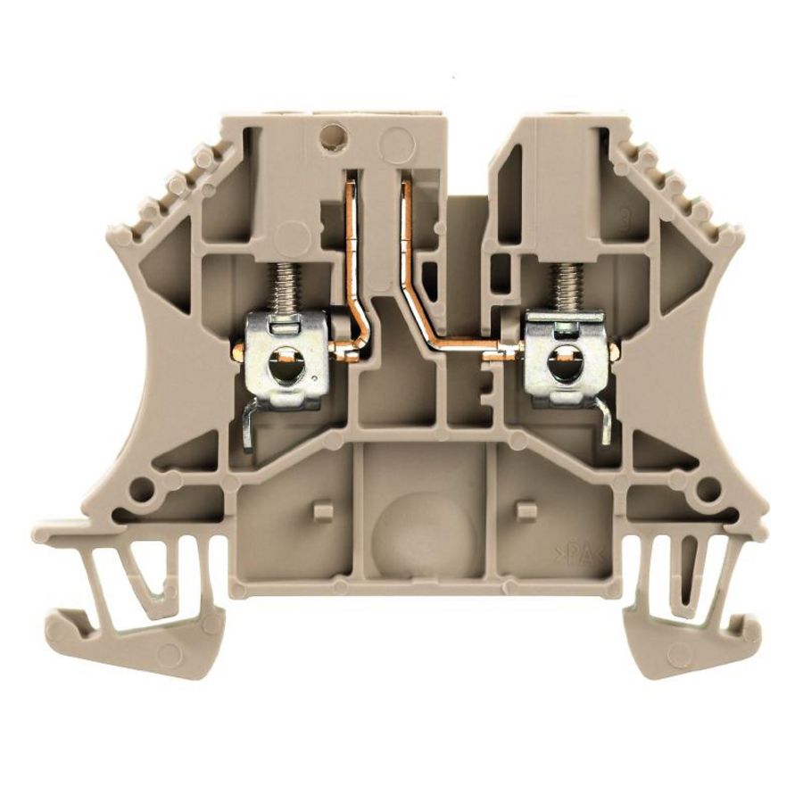 Scheidingsklem d.beige 2.5mm2 24 A, 8731670000 VVE=100