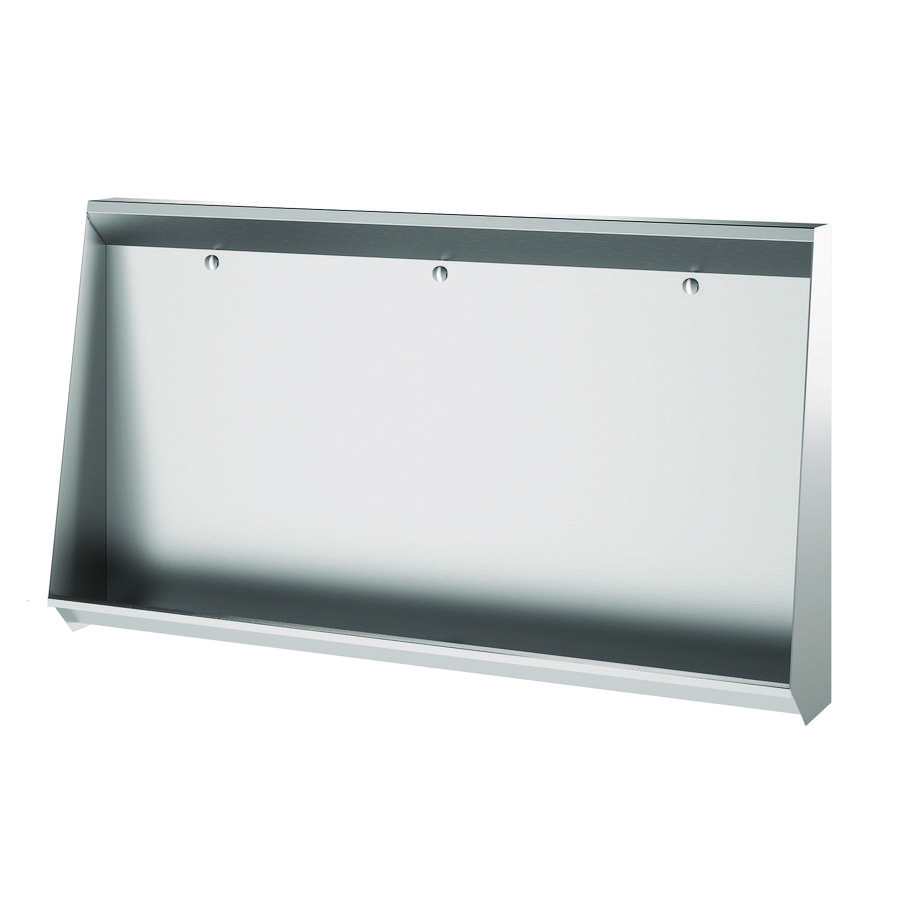 Urinoirgoot staand L L.1800 toevoer achteraan RVS 304 sat