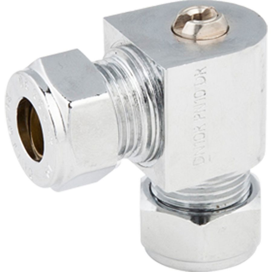 Kogelafsluiter Ballofix mess 15x15mm chr 2xknel haaks VVE=10