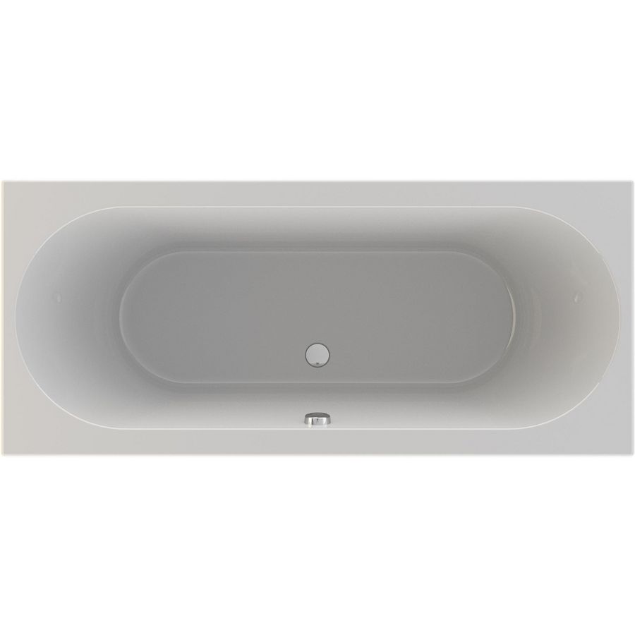 Ligbad duo Leto 170x75cm wit excl. poten