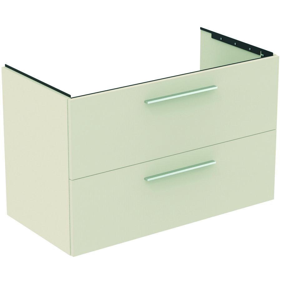 Wastafelmeubel I.LIFE-B 100cm 2x la mat zand beige