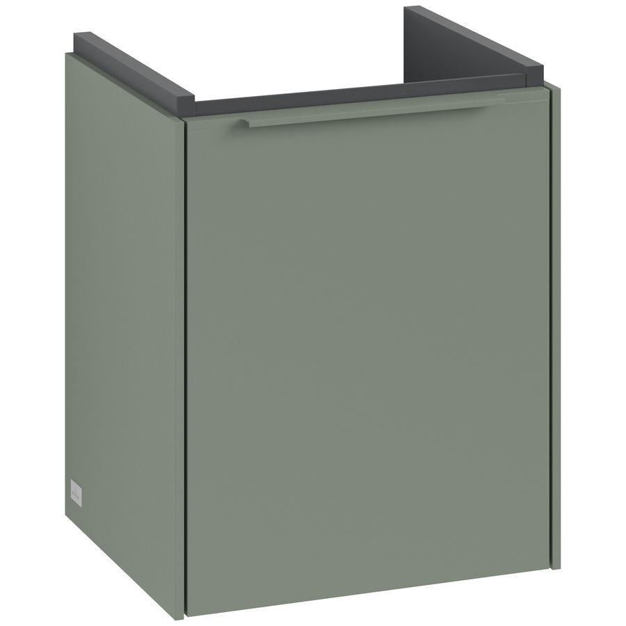 Wastafelonderkastkast SUBWAY 3.0 351x429x309mm Soft Green C58302AF greep monochroom