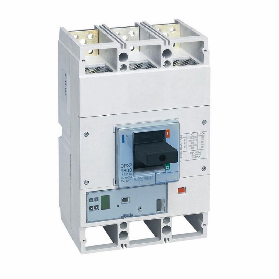 Vermogensschakelaar 1600 ELE S1 1000A 3-polig 70kA DPX3