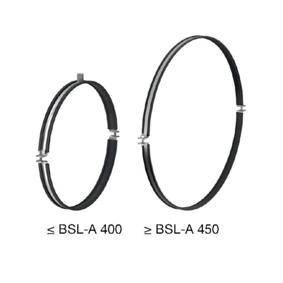 Bevestigingsbeugel tbv luchtkanaal Flamcofix BSL-A M8/10 Ø160mm met inlage VVE=25