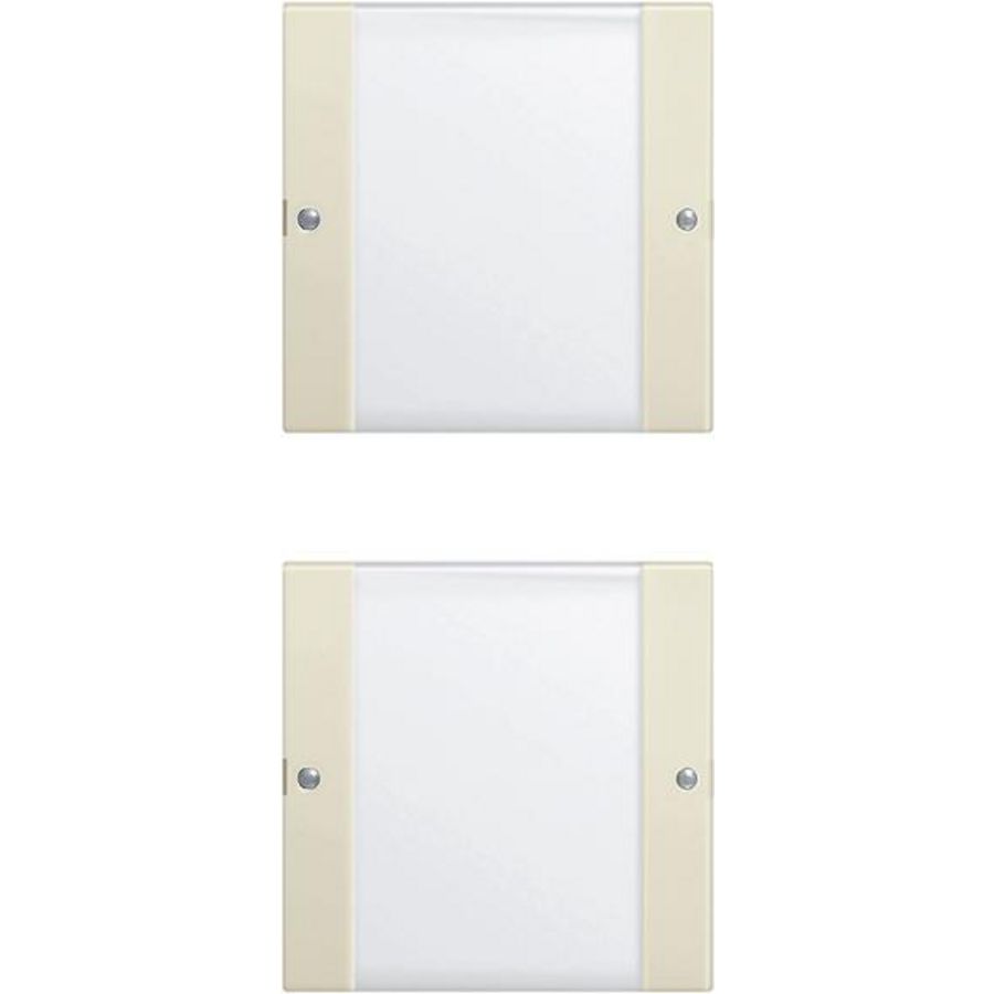 Wippenset 2-voudig (1+1) TK System 55 clear/creme wit