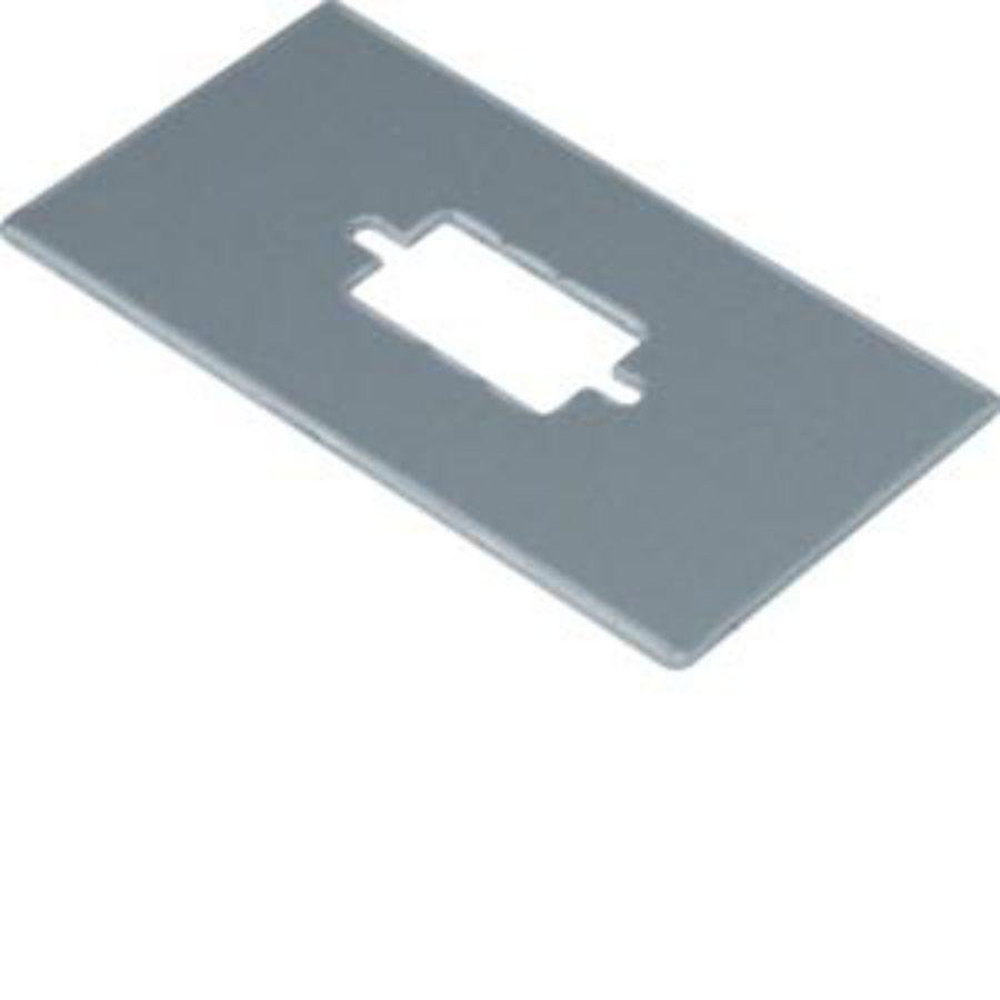 Montageplaat voor GTVD200/300 audio/video D-Sub9 12,8x21mm