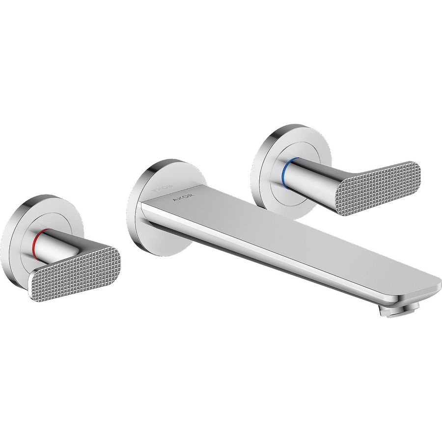 Afbouwdeel 3-gats inbouw badmengkraan Cubic Cut chroom Citterio-C