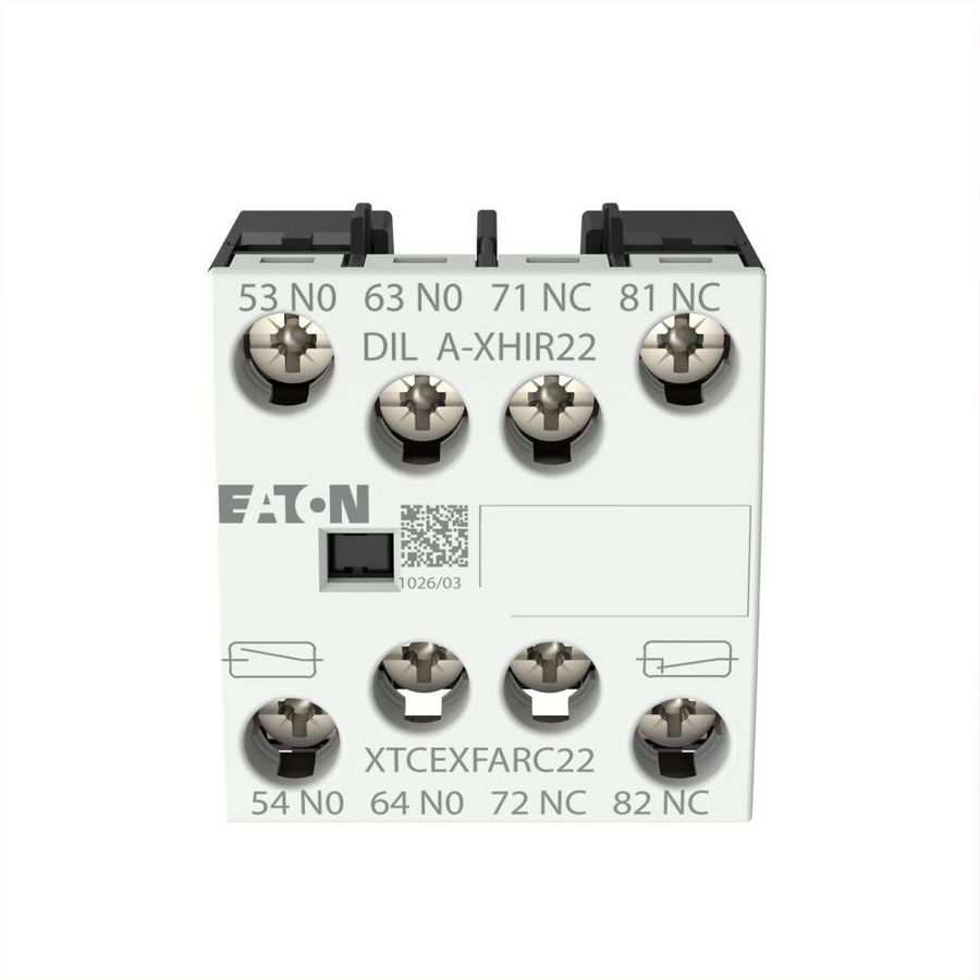 Hulpcontactblok DILA-XHIR22 hulpcontact 2m 2v VVE=5