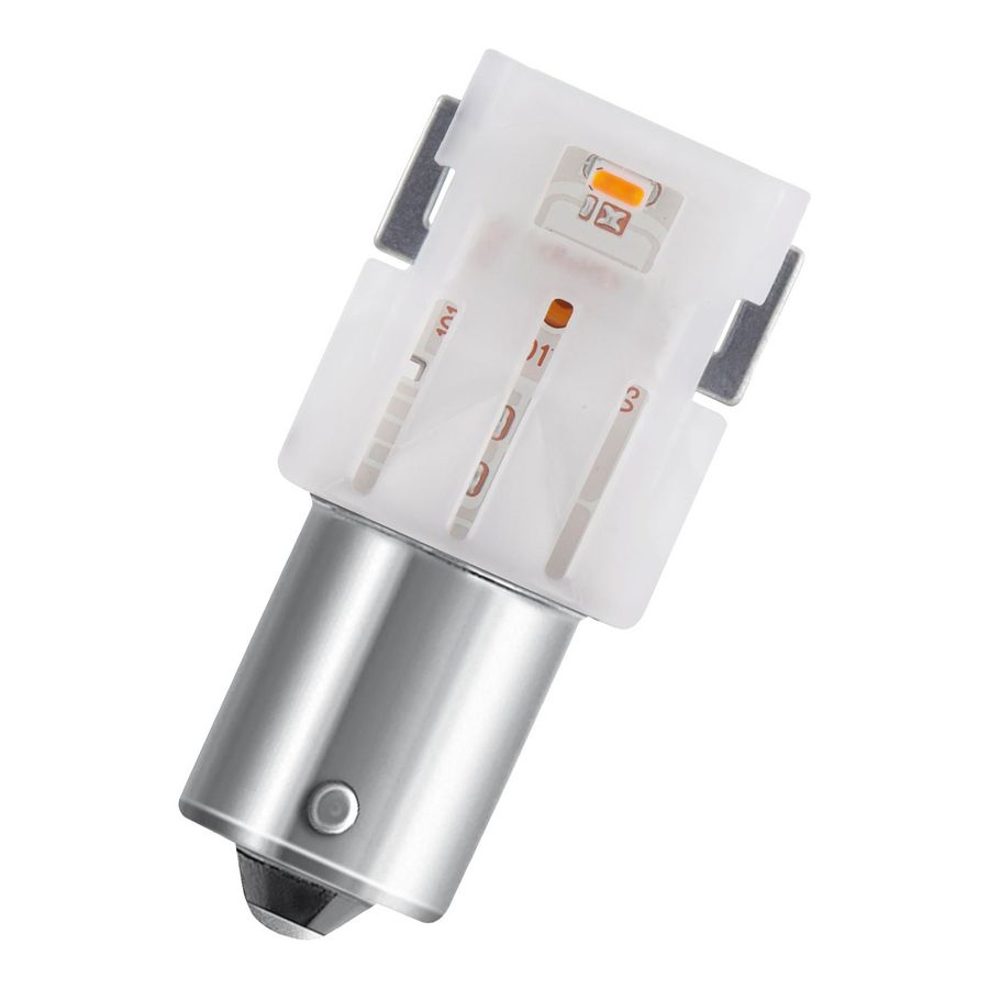 Blister a 2st. 7506DRP LED P21W BA15S 12V 1W Rood VVE=5