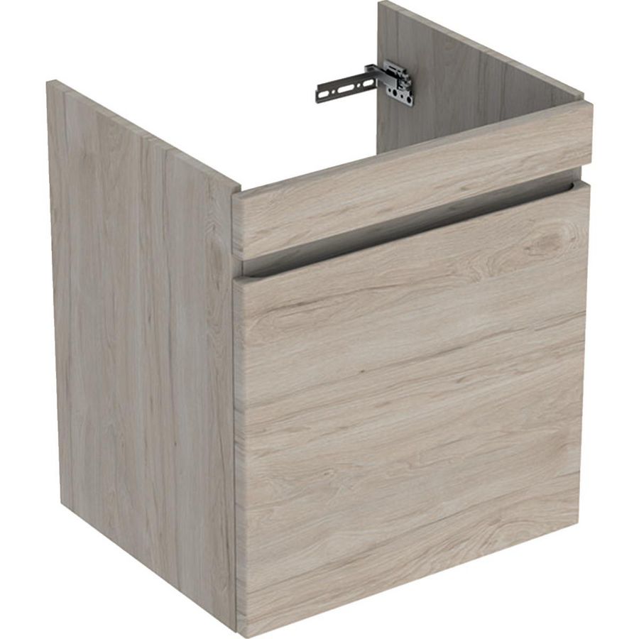 Renova Plan wastafel onderkast+lade 65cm licht noten hickory