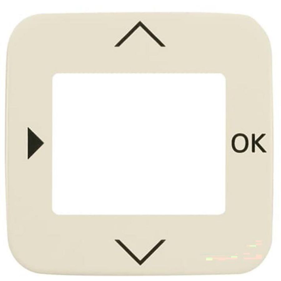 Centraalplaat voor timer/CO2/thermostaat SI creme (6435-212)