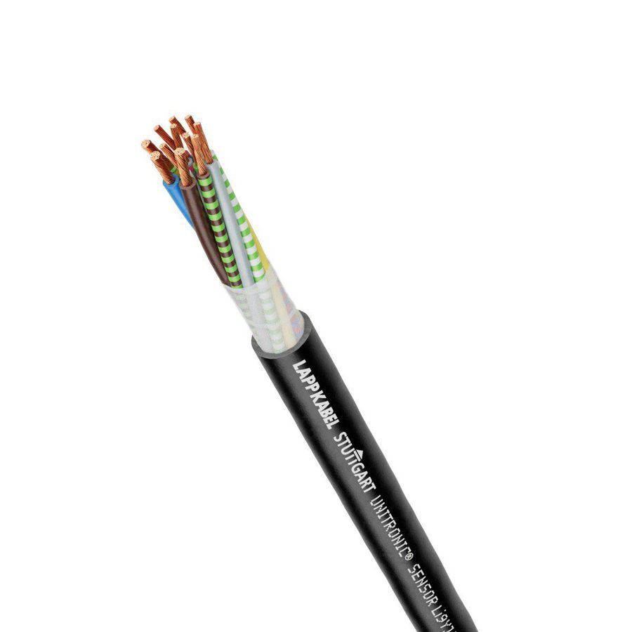 Haspel a 500m. UNITRONIC SENSOR Li9Y11Y 3X1,0+8x0,5UL