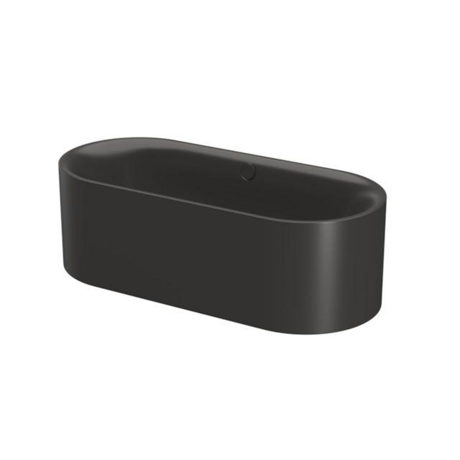 Bad BetteLux Oval Silhouette 1800×800mm Anthracite