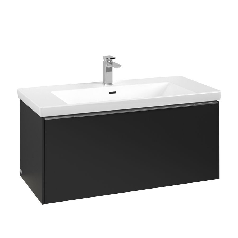 Wastafelonderkast Subway 3.0 973x429x478mm Volc. Black C569L0VL