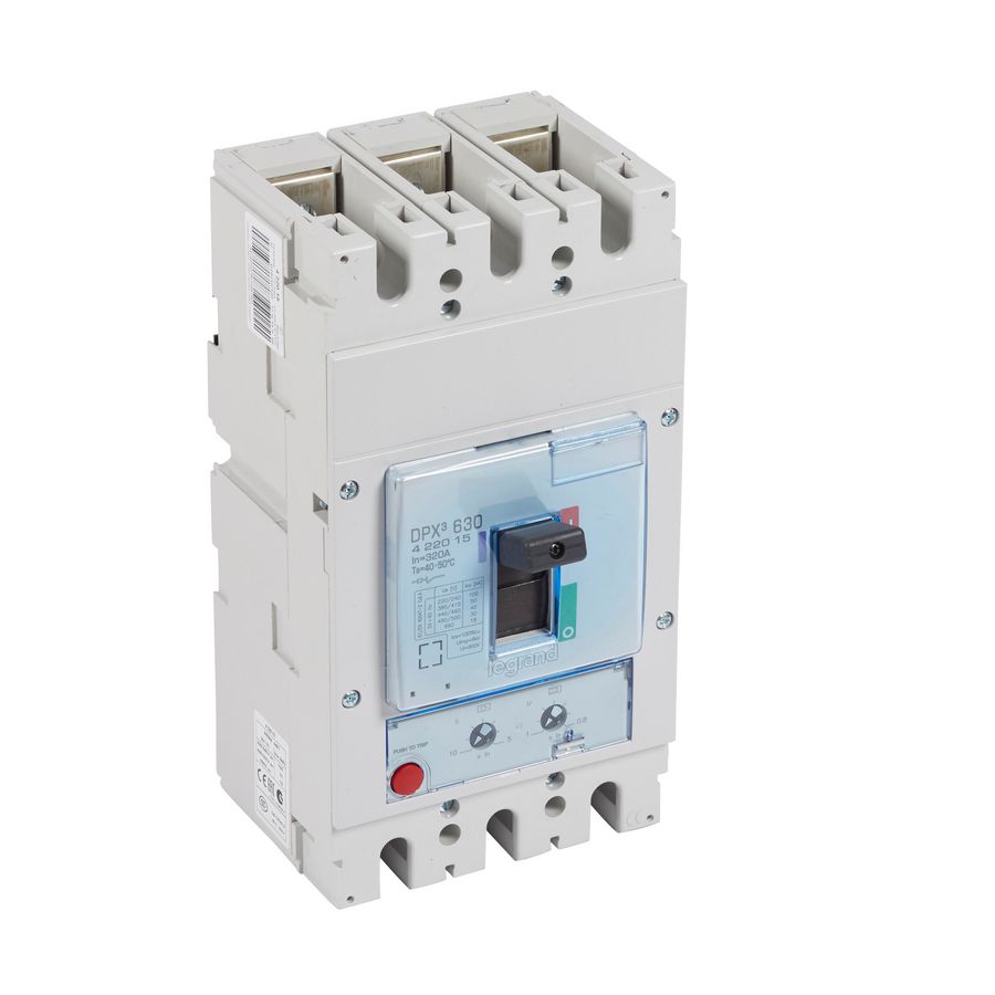 Vermogensschakelaar 630 Thermomagn. 320A 3-polig 50kA DPX3