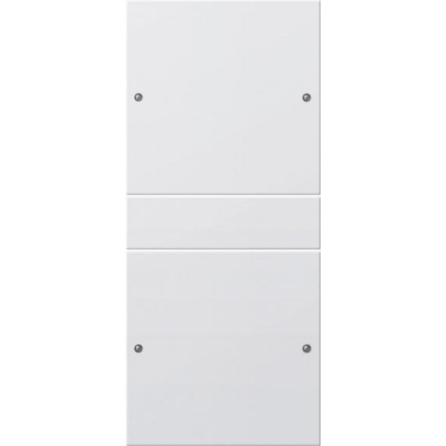 Wippenset 2-voudig (1+1) System 55 zuiver wit m(gel.)