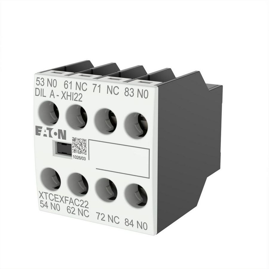 Hulpcontactblok DILA-XHI22 hulpcontact 2m 2v VVE=5
