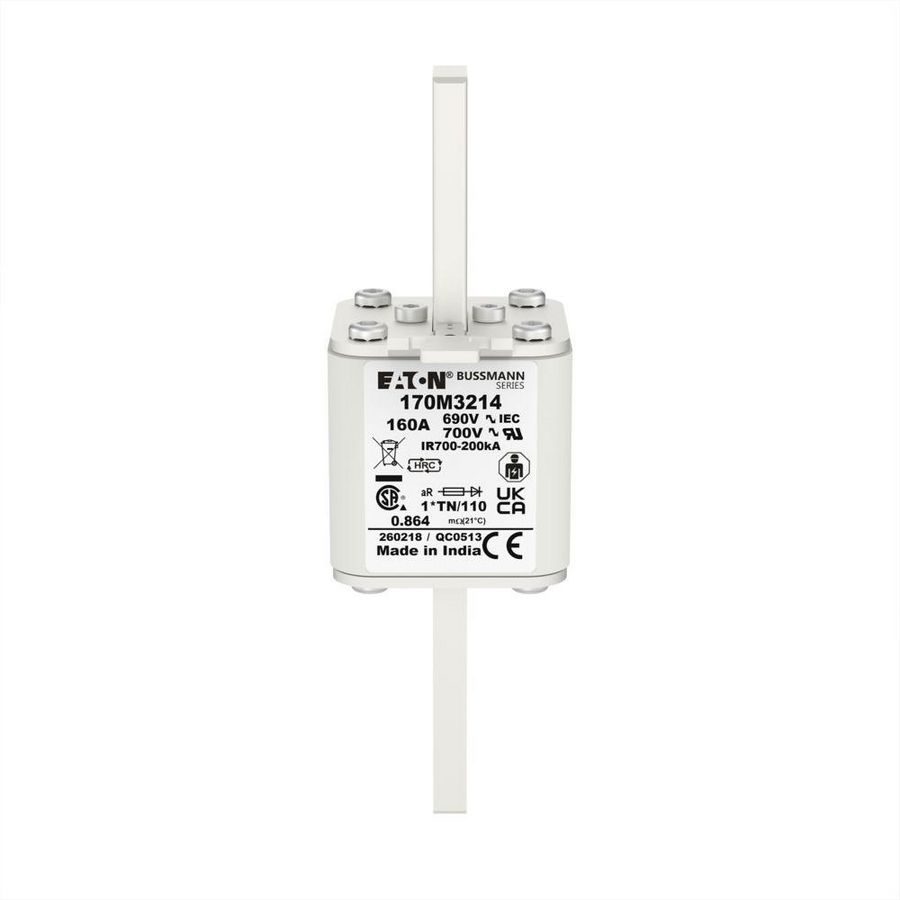 Zekering h. snelheid 160A AC 690V 200kA compact 1 45x VVE=6