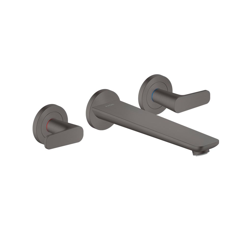 Afbouwdeel 3-gats inbouw badmengkraan brushed black chrome Citterio-C