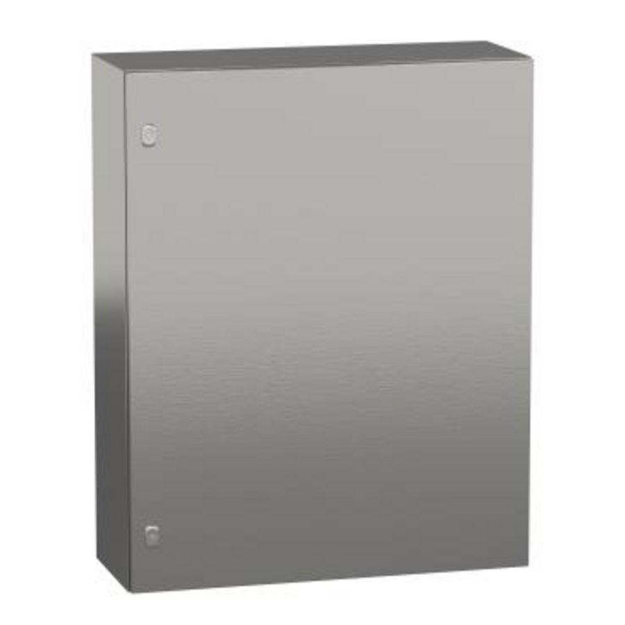 Kast Volle deur 1000x800x300mm RVS 304L Scotch B Spacial S3X