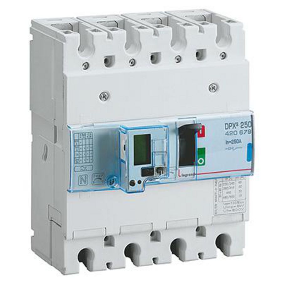 Vermogensschakelaar 250-e + mt 4-polig 250A 70kA DPX3