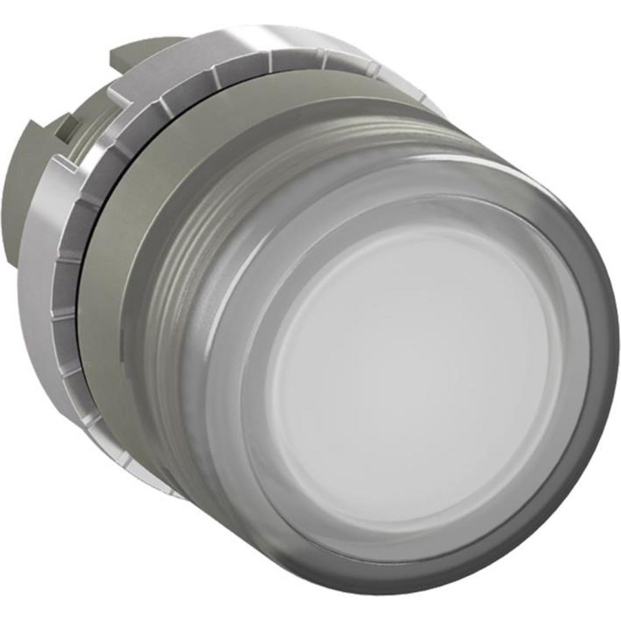 Verlichte drukknop niet terugverend helder