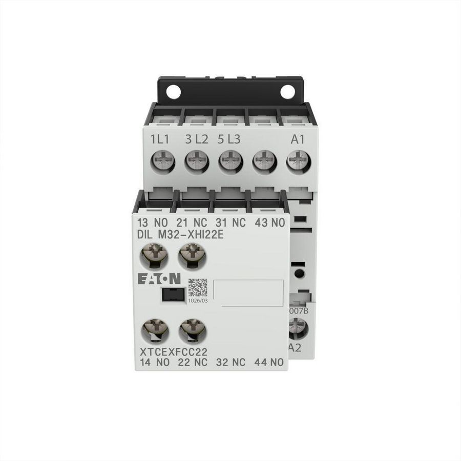 Magneetschakelaar DILM7-22(230V50HZ,240V60HZ) 3kW 2m 1v