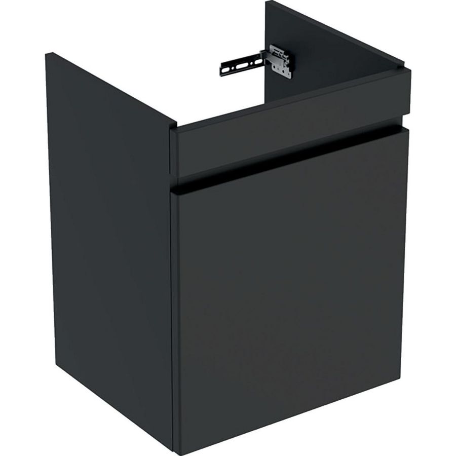 Renova Plan wastafel onderkast + lade 55cm lava mat