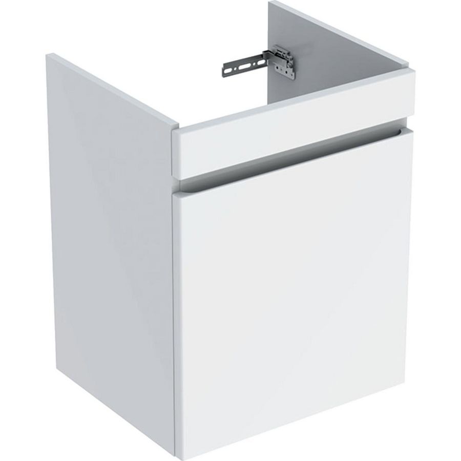 Renova Plan wastafel onderkast + lade 55cm wit hoogglans